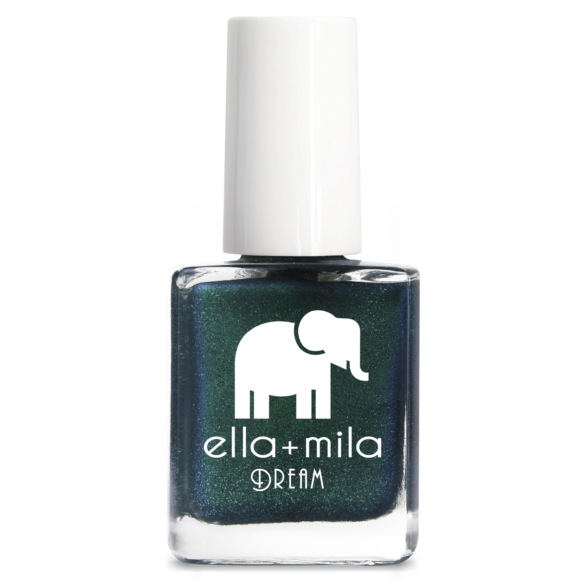 slide 1 of 1, ella+mila Nail Polish, Emerald Memories, 0.45 fl oz