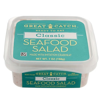 slide 1 of 1, H-E-B Classic Seafood Salad, 7 oz