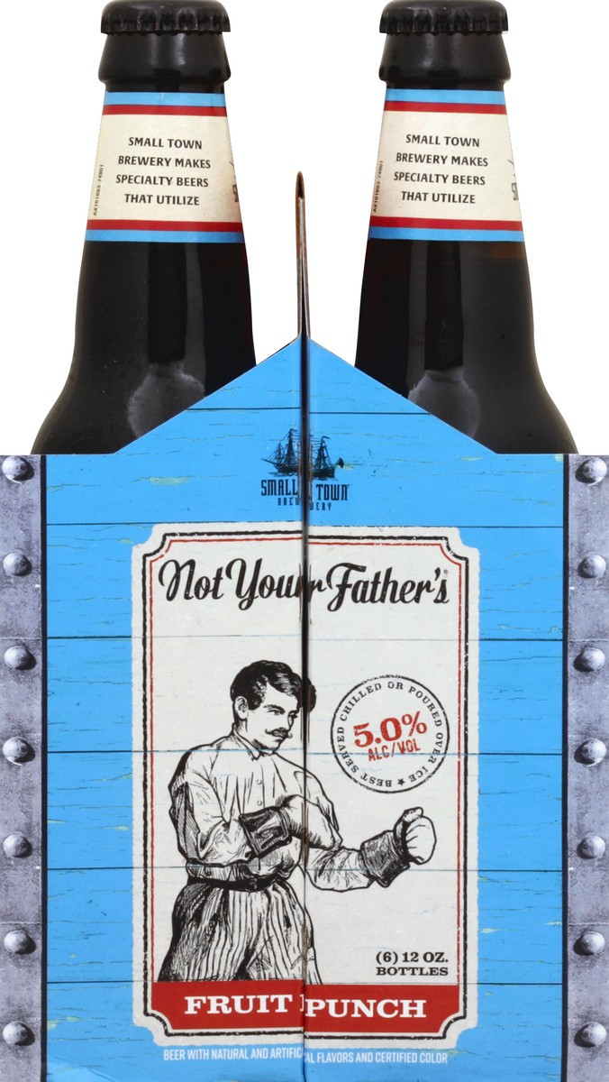 slide 3 of 4, Small Town Brewery Not Your Father's Fruit Punch, 6 ct; 12 oz