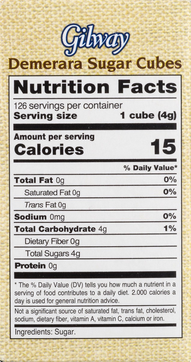 slide 3 of 13, Gilway Demerara Sugar Cubes, 17.5 oz