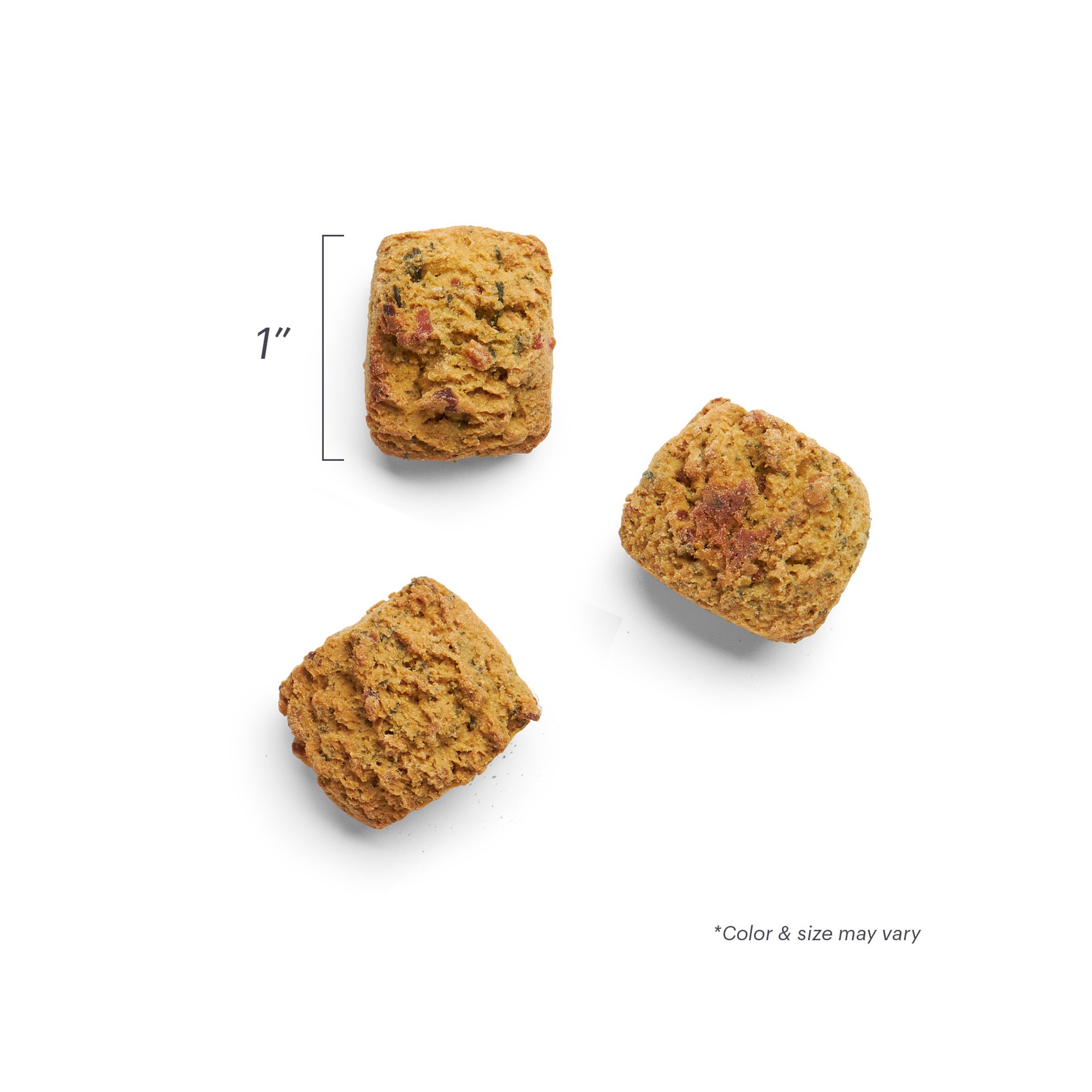 slide 3 of 3, The Honest Kitchen Bone Broth Bites Bone Broth Bites: Roasted with Turkey Bone Broth & Pumpkin, 8 oz Bag, 8 oz