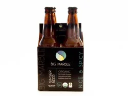 Big Marble Organic Ginger Beer - 4 ct