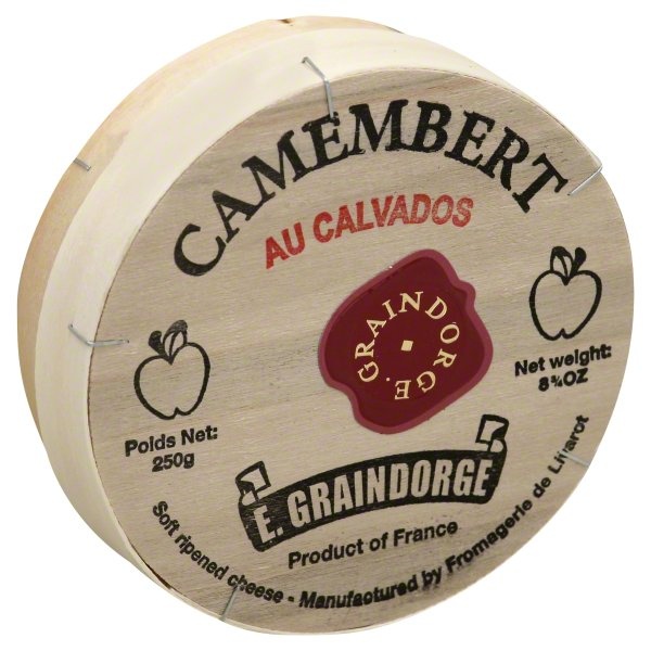 E Graindorge Camembert Au Calvados 250 Gram Shipt 