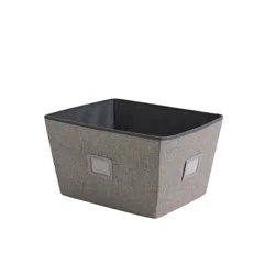Real Home Medium Storage Bin - Grey