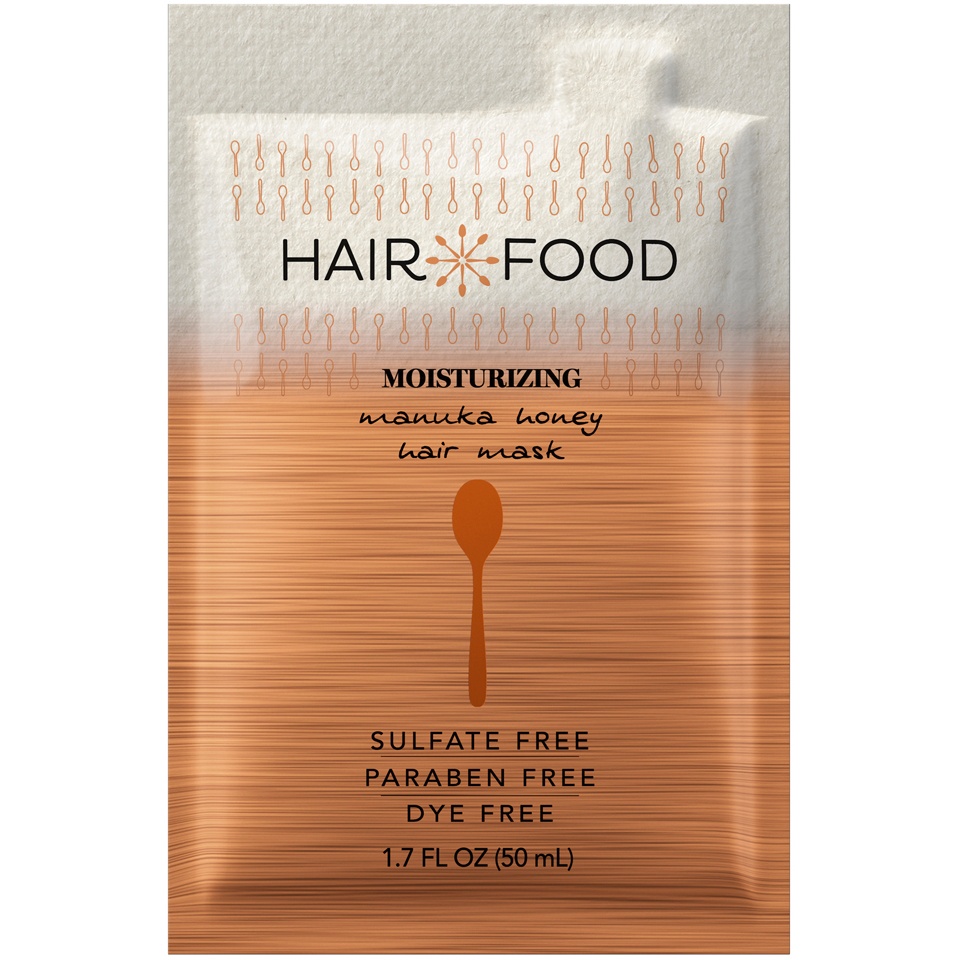 slide 1 of 1, Hair Food Manuka Honey Sulfate Free Hair Mask, Dye Free Moisturizing, 1.7 fl oz