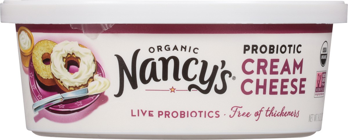 slide 4 of 12, Nancy's Organic Probiotic Cream Cheese 8 oz, 8 oz