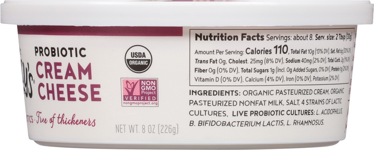 slide 7 of 12, Nancy's Organic Probiotic Cream Cheese 8 oz, 8 oz