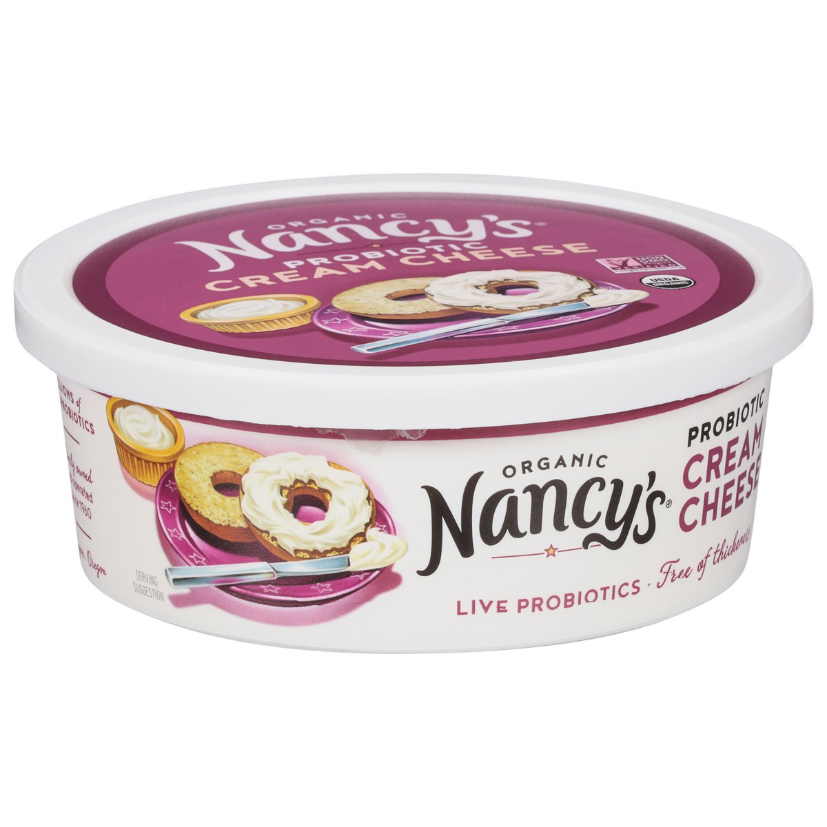 slide 8 of 12, Nancy's Organic Probiotic Cream Cheese 8 oz, 8 oz