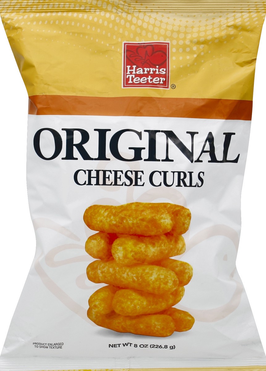 slide 3 of 5, Harris Teeter Cheese Curls - Original, 8 oz