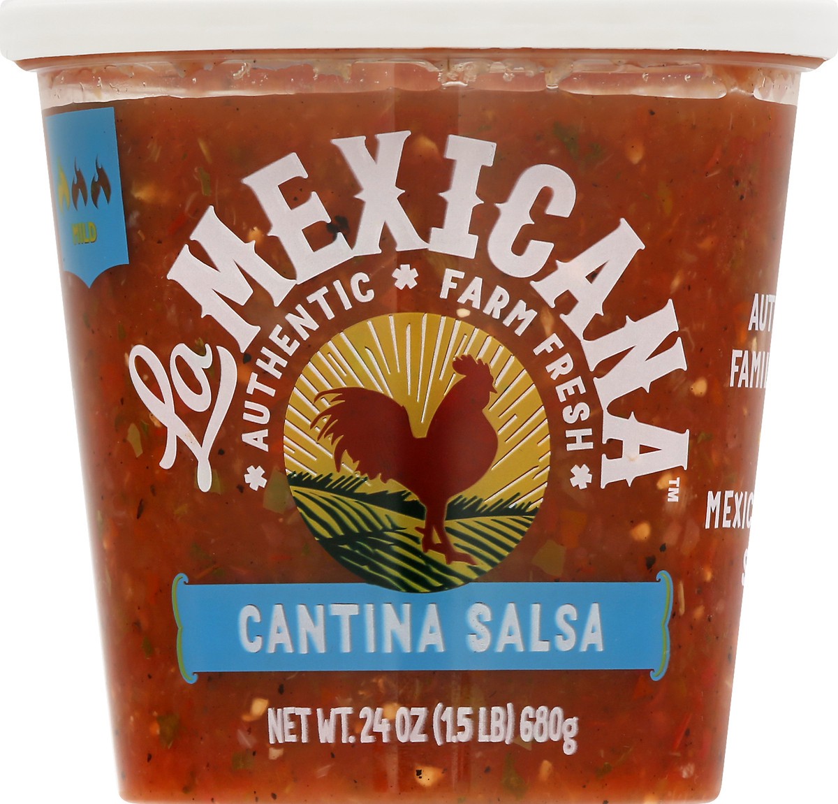 slide 6 of 9, La Mexicana Cantina Salsa 24oz, 24 oz