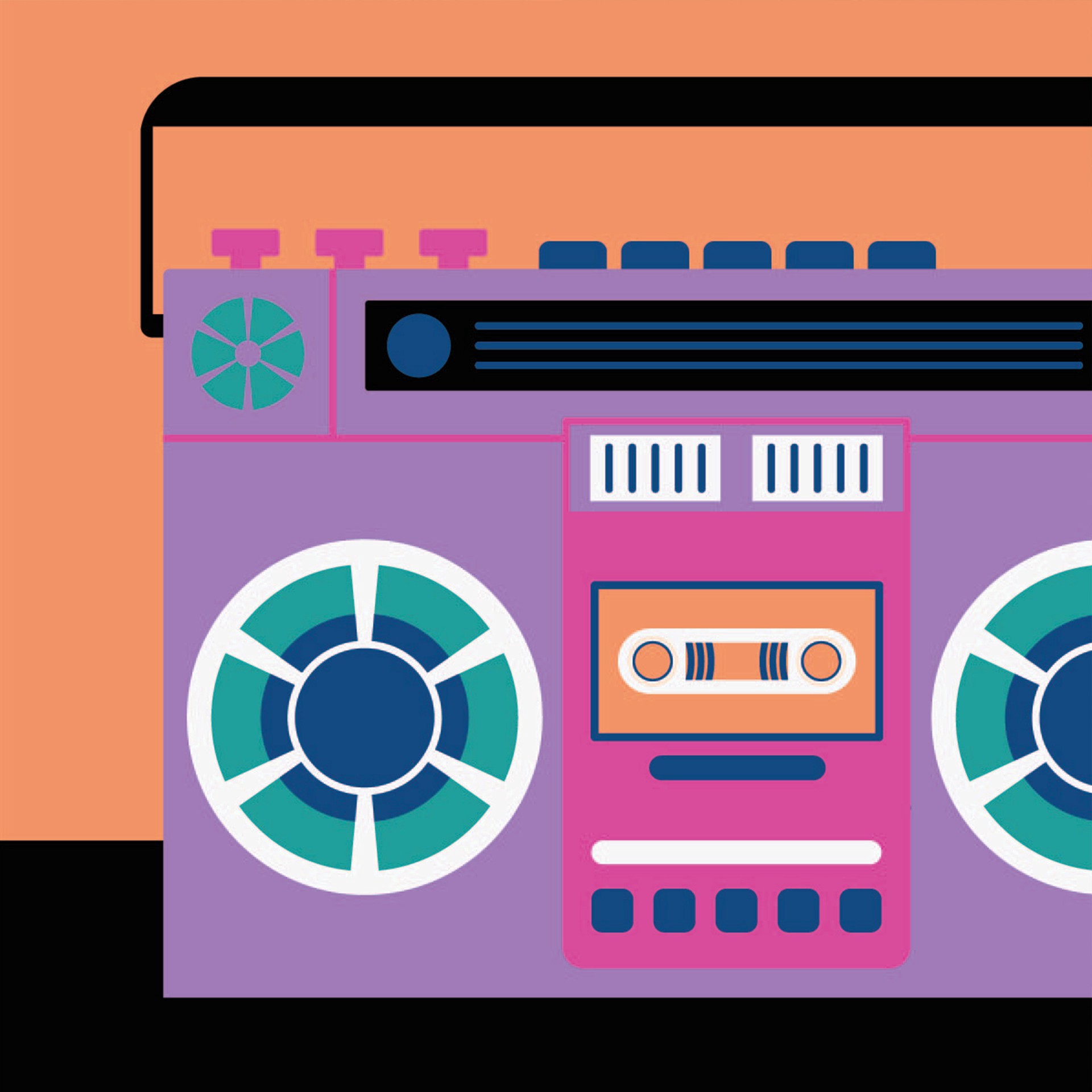 slide 5 of 8, 4" X 4" Retro Canvas Painting Kit By Craft Smart, 4 in x 4 in