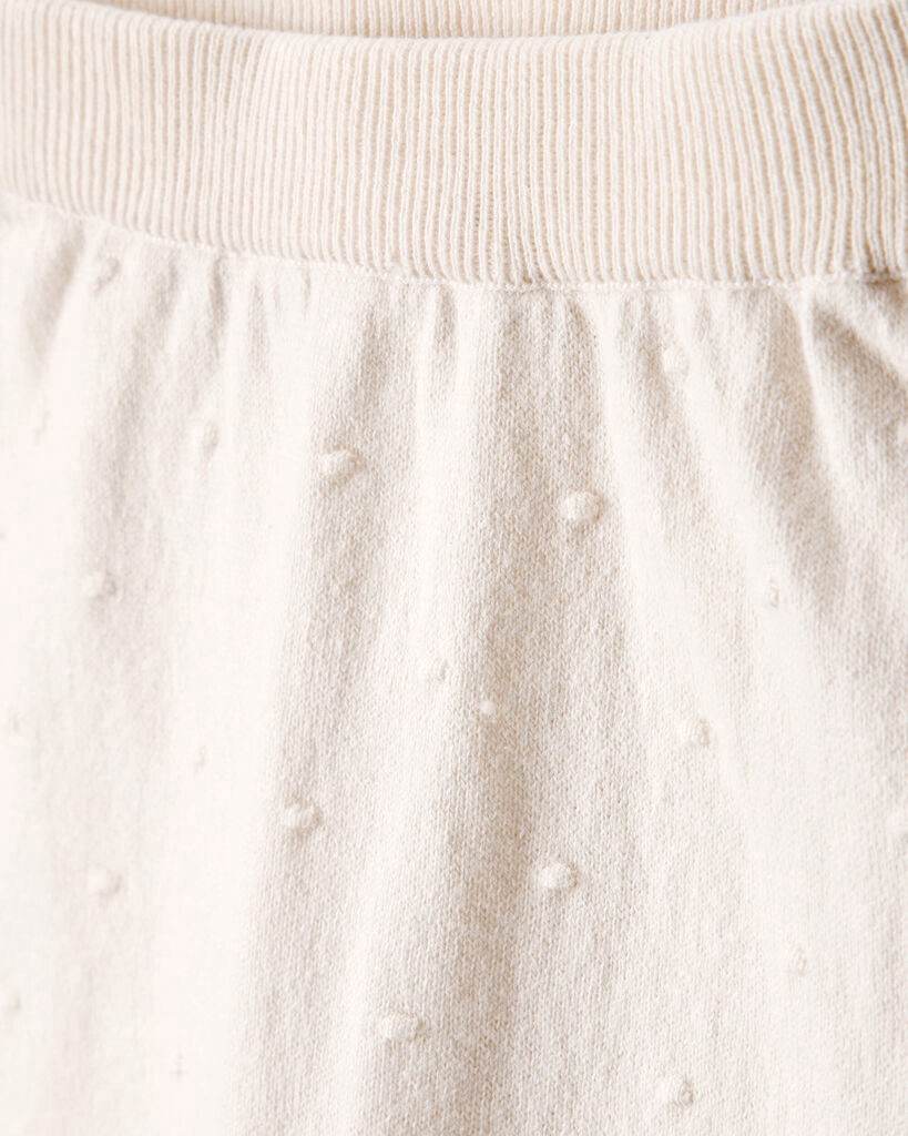 slide 2 of 3, Carter's Baby Girl Bow Cotton Long-Sleeve Sweater & Pant Set - White White 24M, 1 ct