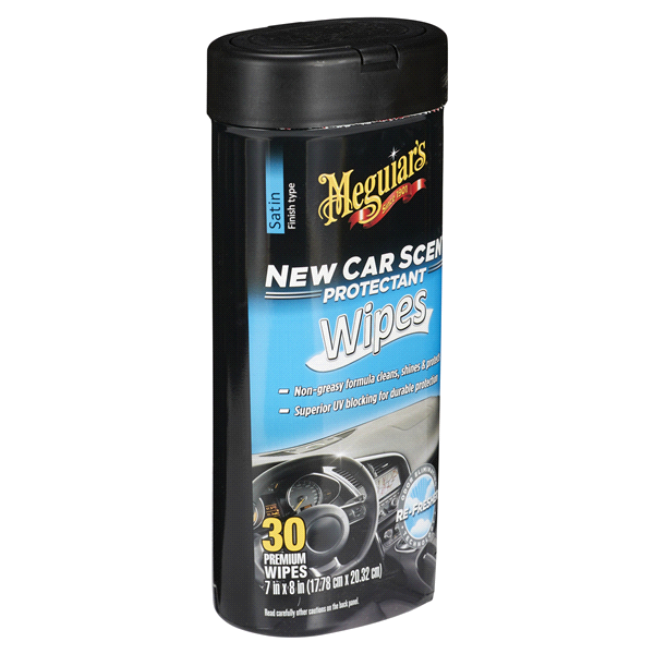 slide 26 of 29, Meguiar's New Car Scent Protectant Wipes G4200, 25 ct