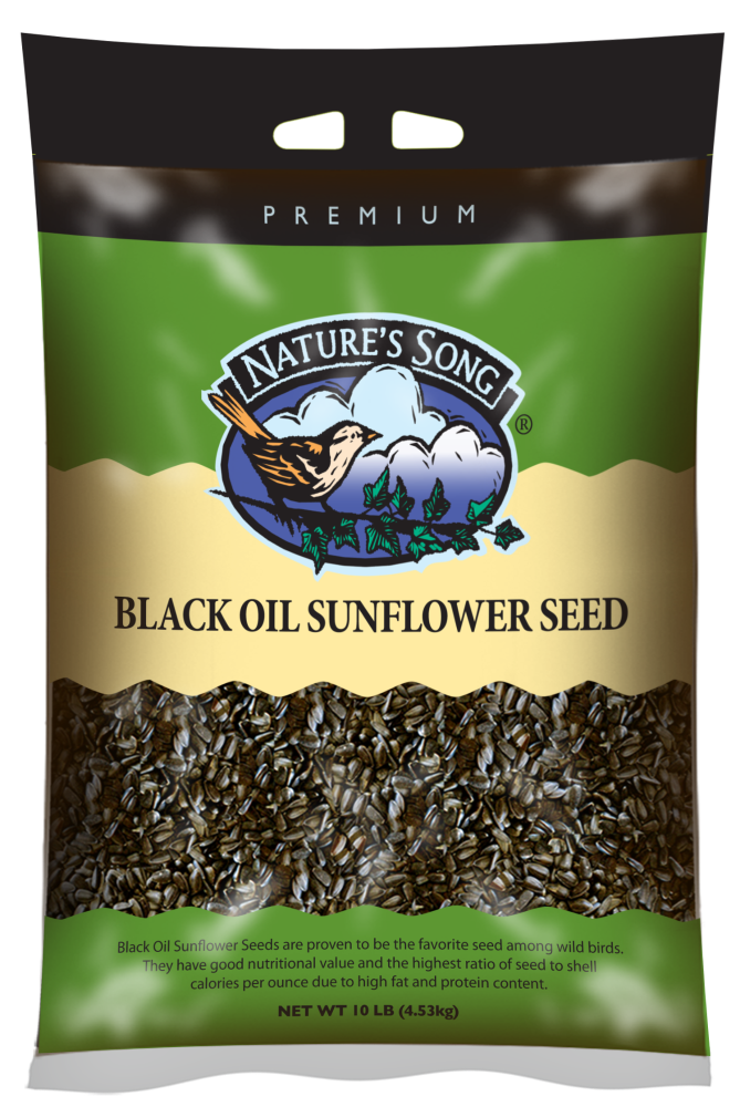 slide 1 of 1, Nature's Song Premium Black Oil Sunflower Seed, 10 lb