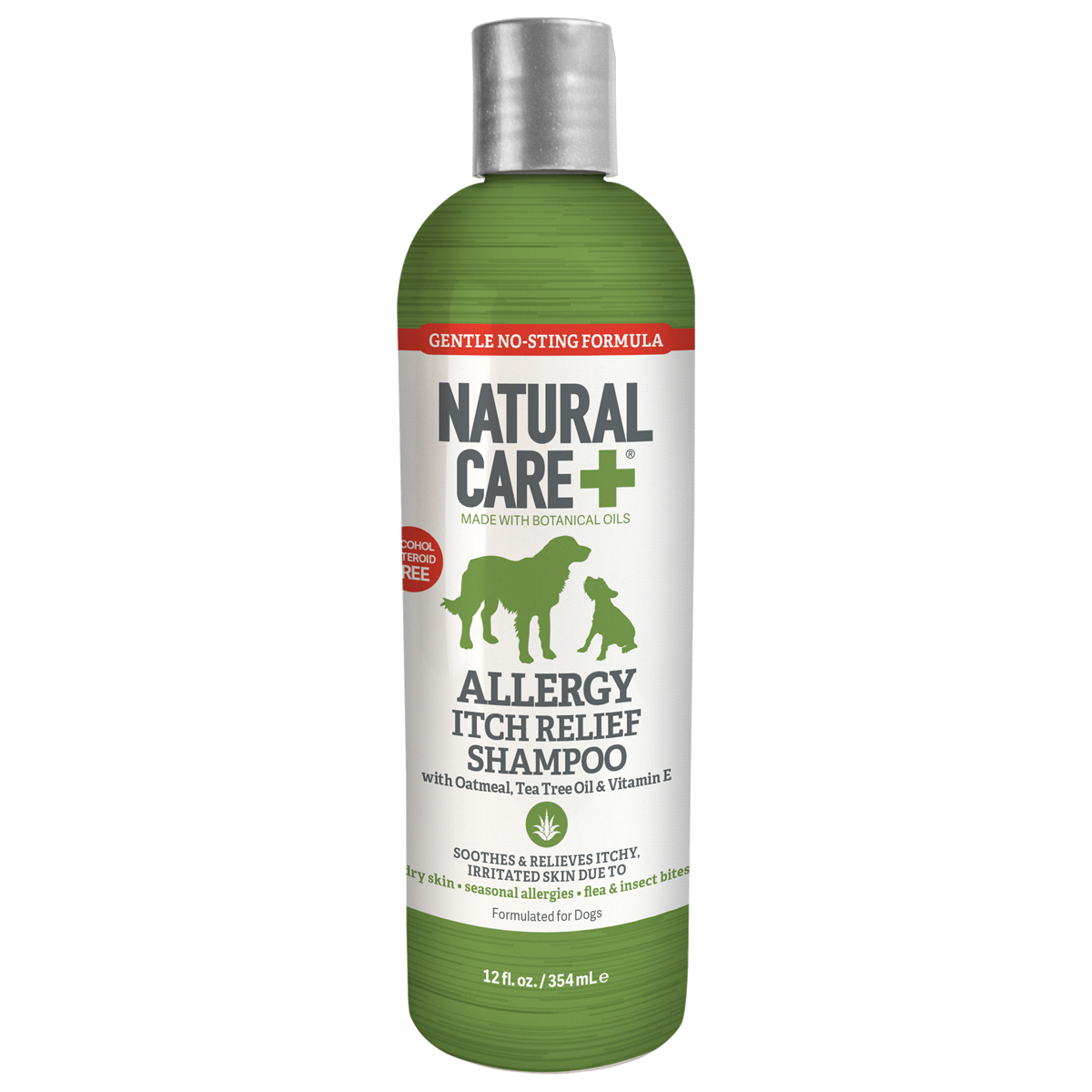 slide 1 of 5, Natural Care + Itch Relief Spray 12 oz, 12 oz