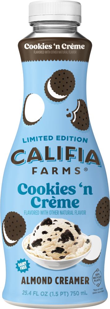 slide 1 of 3, Califia Cookies & Creme Creamer 25.4 Oz, 25.4 oz
