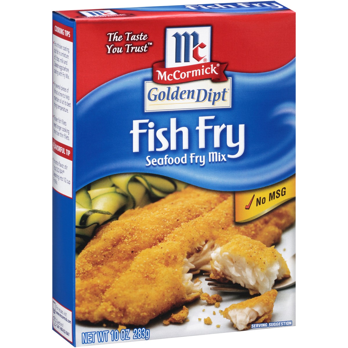 slide 4 of 9, Mccormick Fish Golden Dipt Seafood Fry Mix, 10 oz