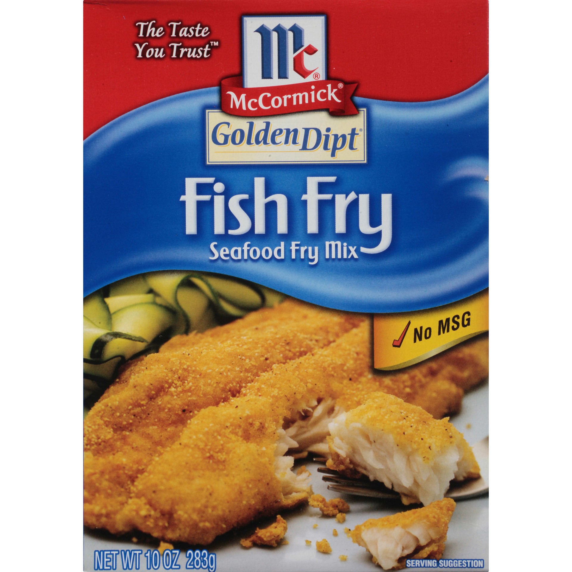 slide 1 of 9, Mccormick Fish Golden Dipt Seafood Fry Mix, 10 oz