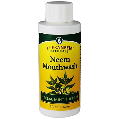 slide 1 of 1, TheraNeem Herbal Mint Neem Mouthwash, 2 oz