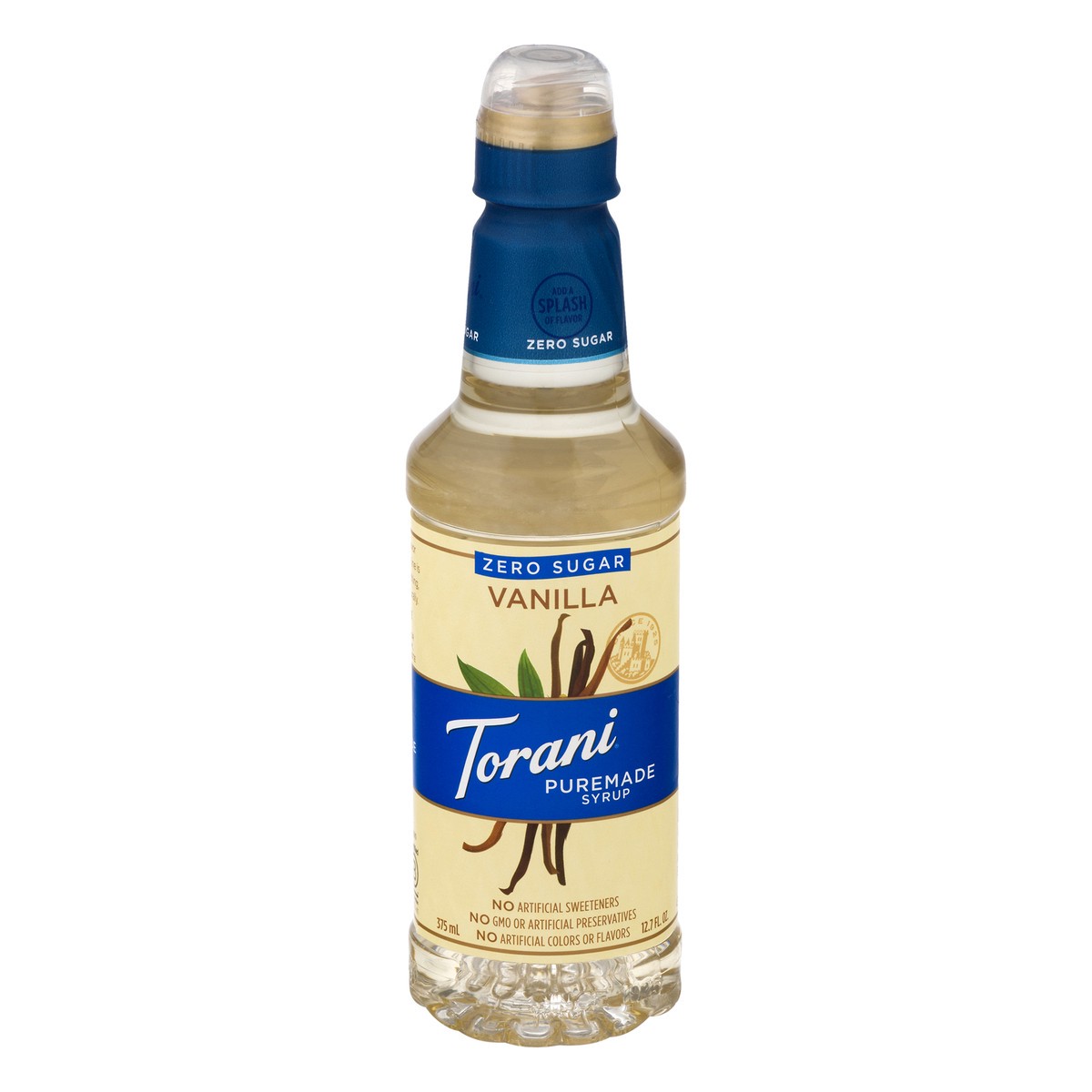 slide 7 of 13, Torani Puremade Zero Sugar Vanilla Syrup 375 ml, 1 ct