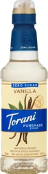 Torani Puremade Zero Sugar Vanilla Syrup 375 ml