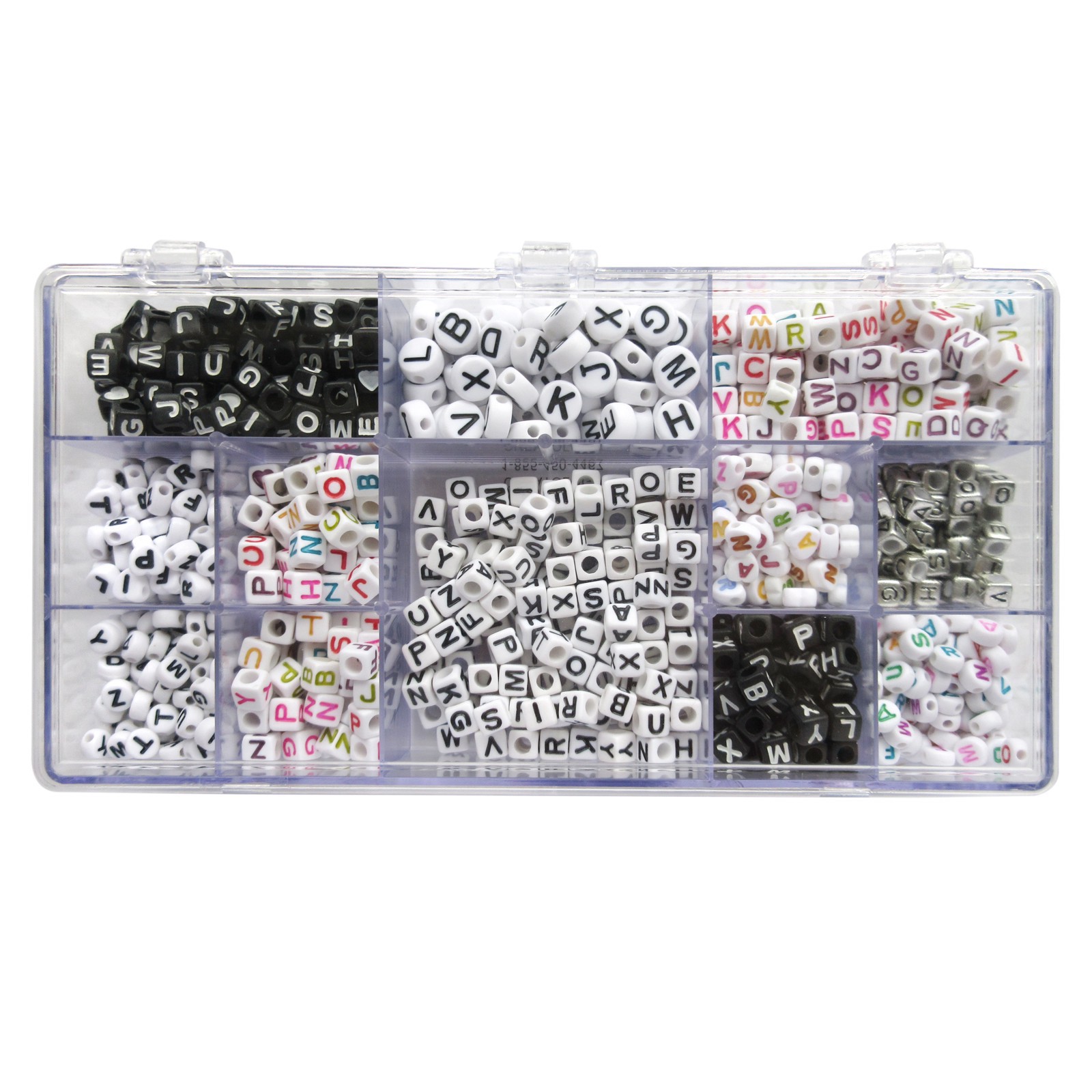 slide 2 of 4, Alphabet Assorted Bead Box By Creatology, 970 ct