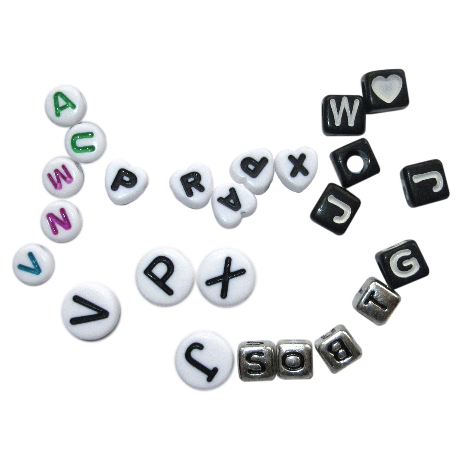 slide 3 of 4, Alphabet Assorted Bead Box By Creatology, 970 ct