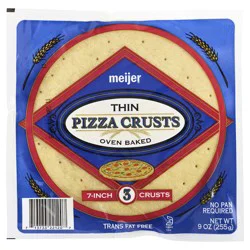 Meijer Pizza Crust Thin 7
