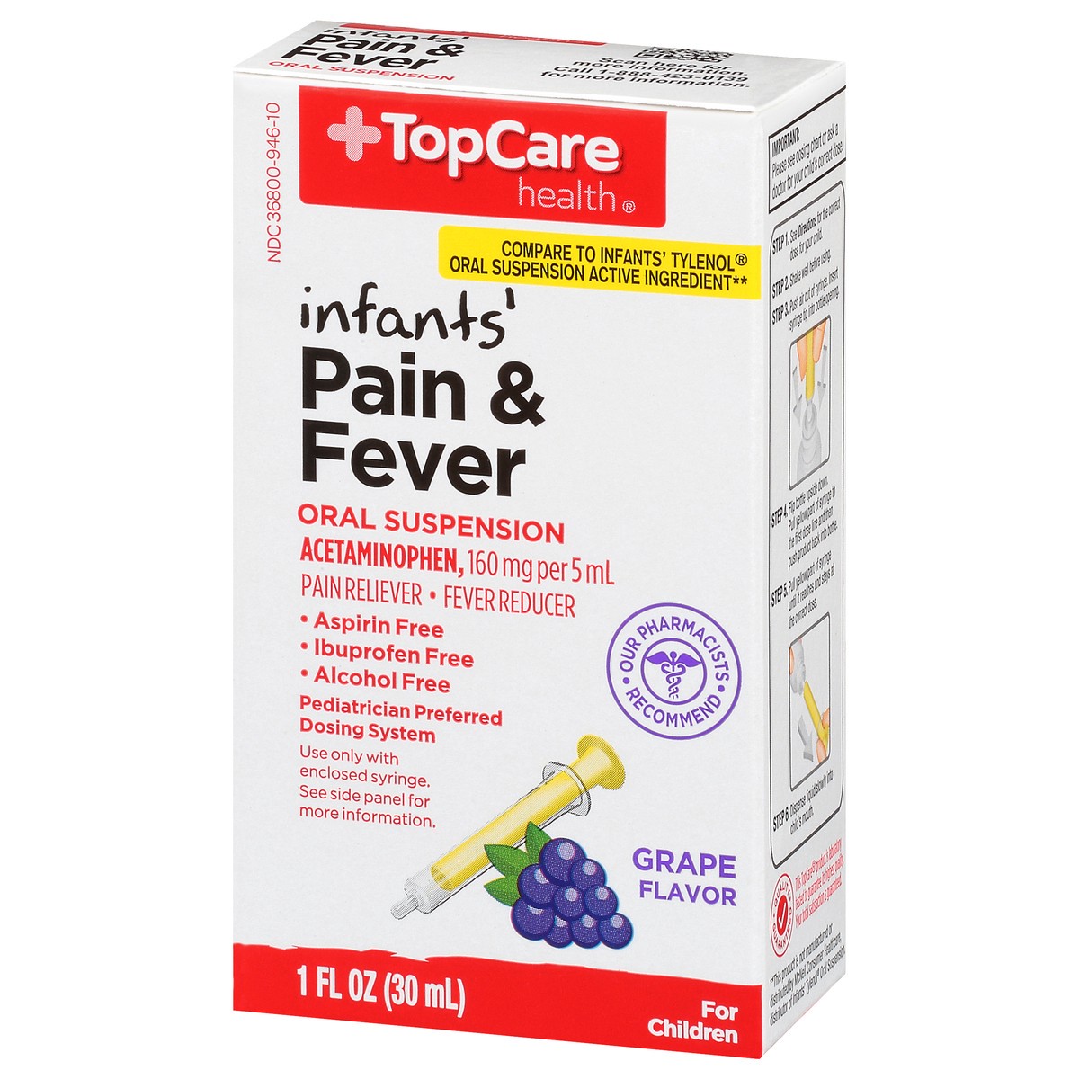 slide 9 of 16, TopCare TOP CARE Topcare Infant Pain & Fever, 1 fl oz