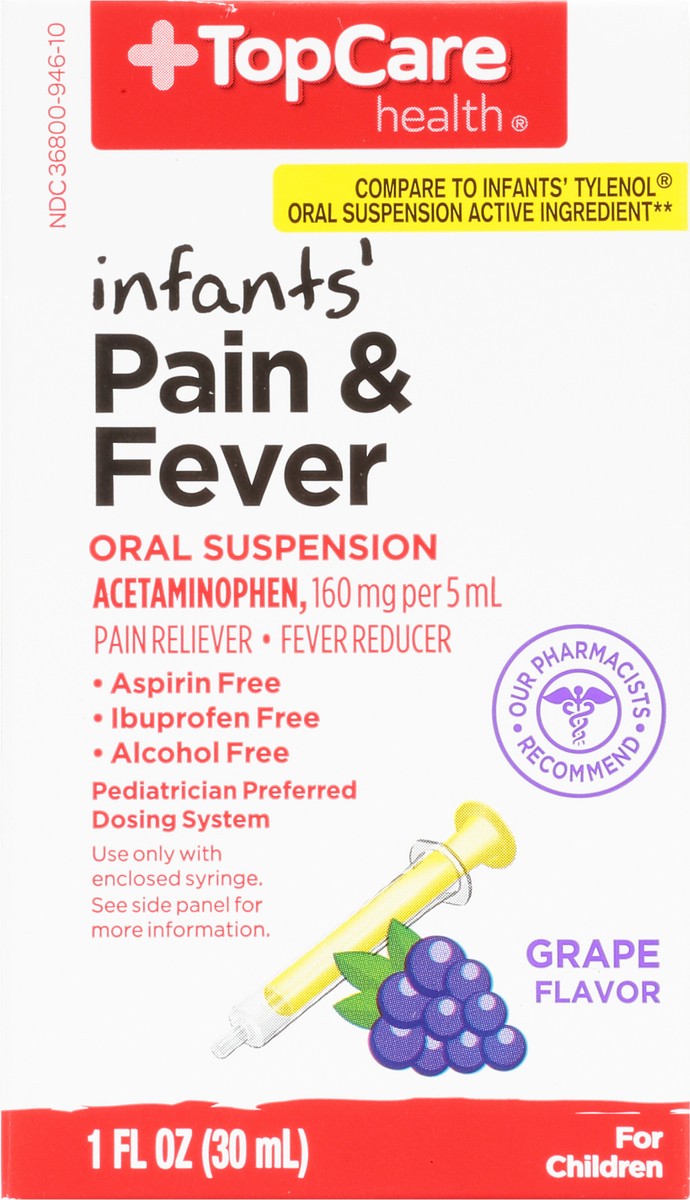 slide 15 of 16, TopCare TOP CARE Topcare Infant Pain & Fever, 1 fl oz