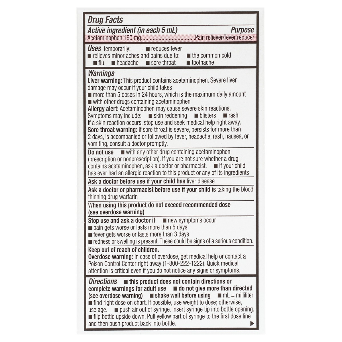 slide 8 of 16, TopCare TOP CARE Topcare Infant Pain & Fever, 1 fl oz