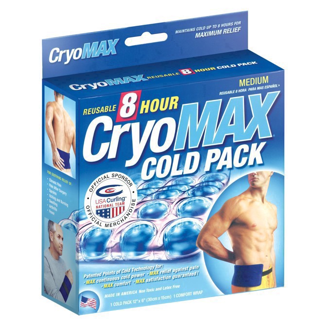 slide 38 of 67, CryoMax Medium Reusable 8 Hours Cold Pack 1 ea, 1 ct