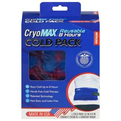 CryoMax Medium Reusable 8 Hours Cold Pack 1 ea
