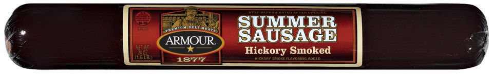 slide 1 of 1, Armour Summer Sausage 24 oz, 24 oz