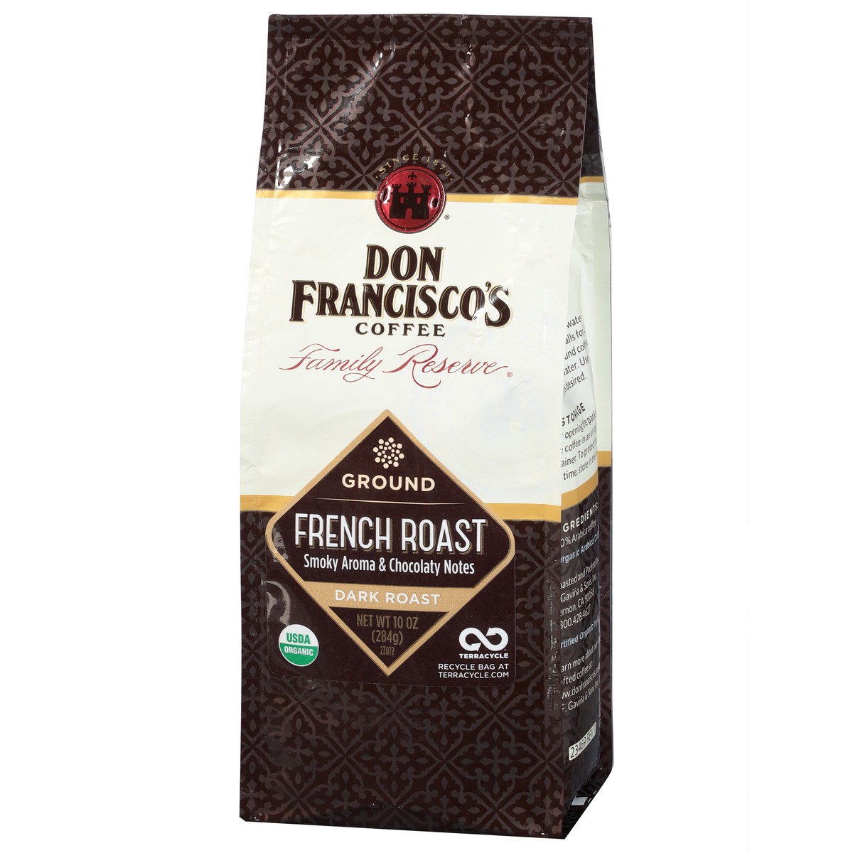 slide 4 of 9, Don Francisco's French Roast Ground Coffee - 10 oz, 10 oz