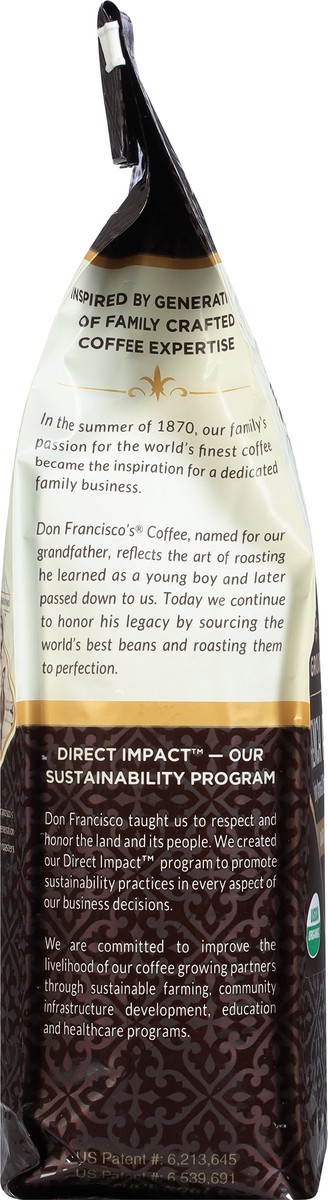 slide 3 of 9, Don Francisco's French Roast Ground Coffee - 10 oz, 10 oz