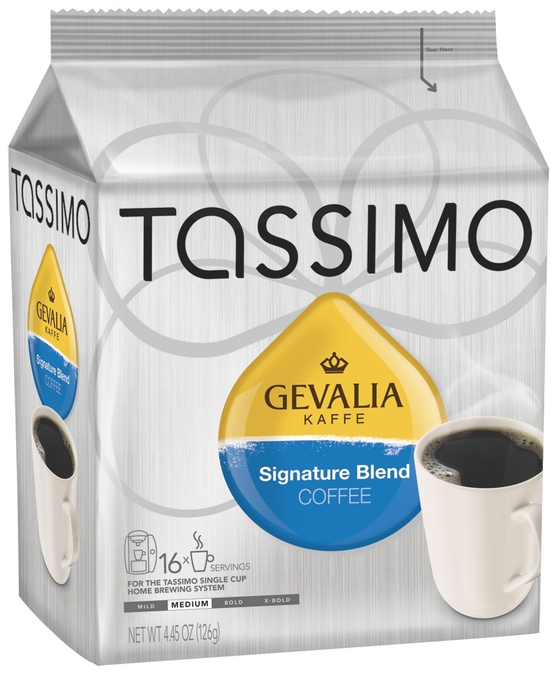 slide 1 of 1, Tassimo Gevalia Signature Blend Coffee Disc Single Cup Pods, 16 ct; 4.5 oz