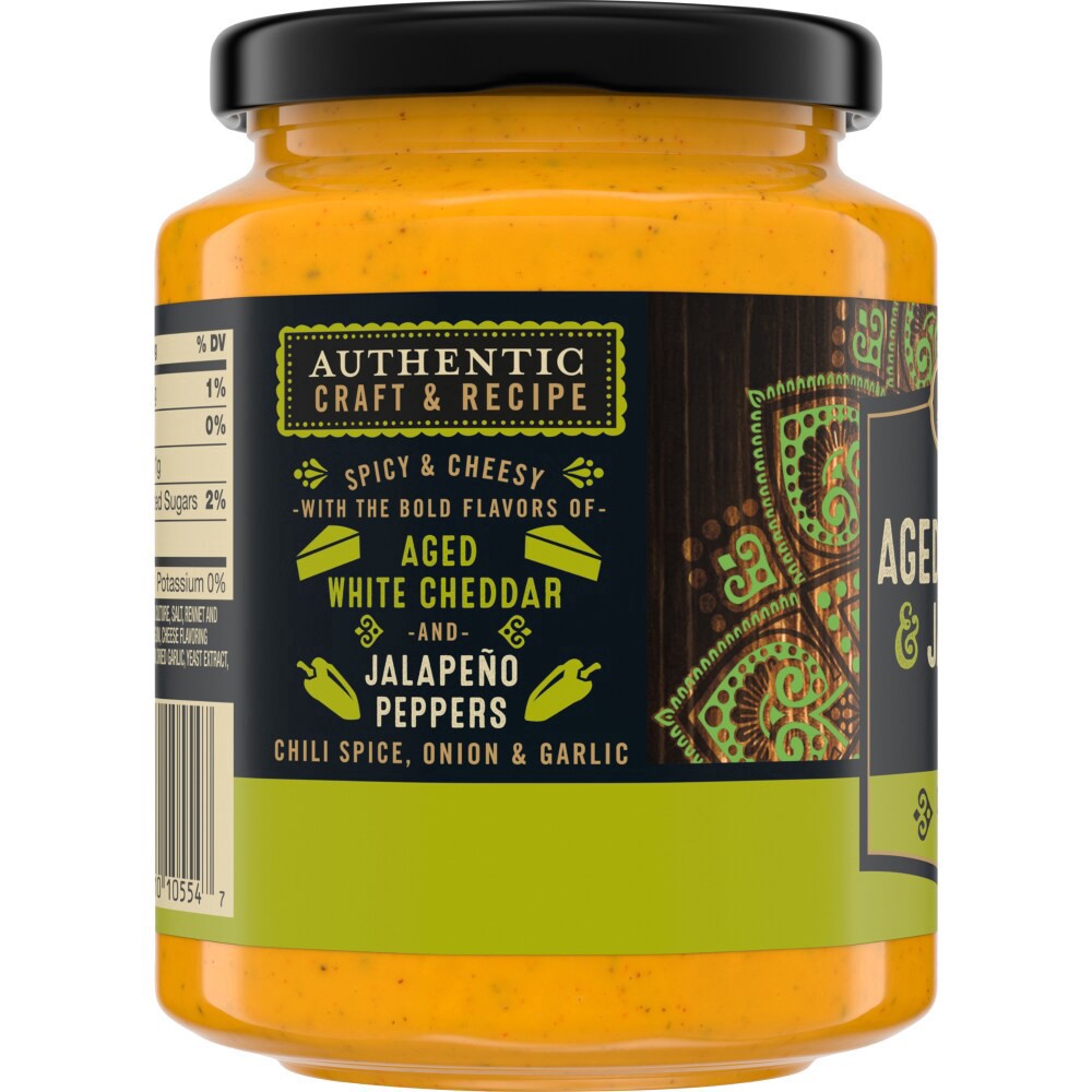 slide 4 of 4, Private Selection Aged Cheddar & Jalapeno Dip, 15 oz