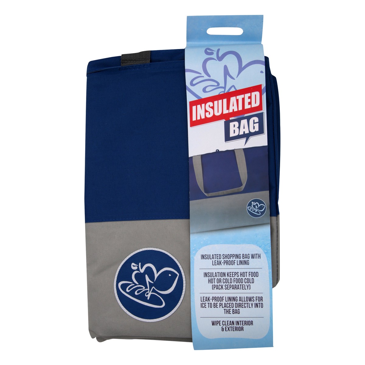 slide 5 of 7, Harris Teeter Reusable Freezer Bag - Blue, 1 ct