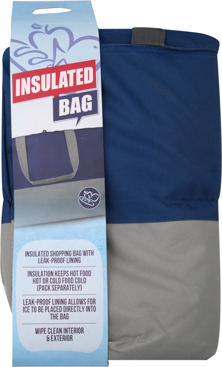slide 6 of 7, Harris Teeter Reusable Freezer Bag - Blue, 1 ct