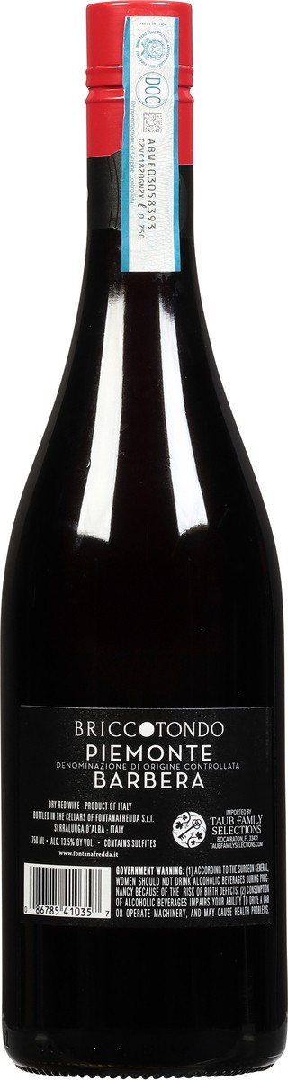 slide 3 of 7, Fontanafredda Barbera, 750 ml