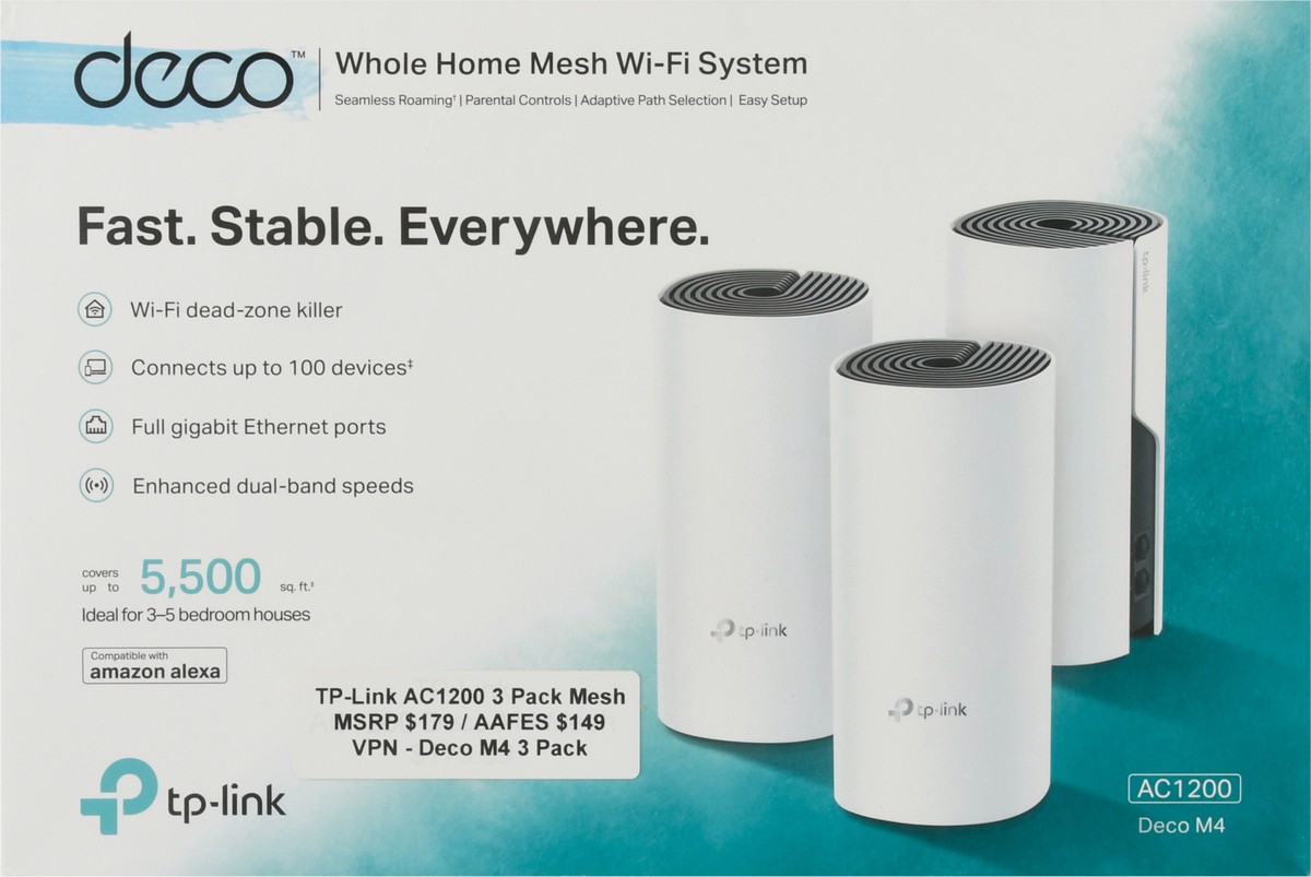 slide 1 of 29, Deco Whole Home Mesh Wi-Fi System 1 ea Box, 1 ct