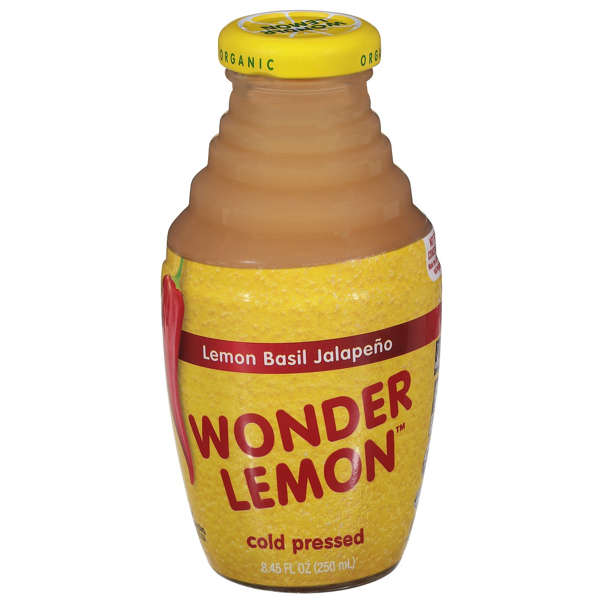 slide 1 of 4, Wonder Lemon Lemon Basil Jalapeno Juice 8.45 fl oz, 8.45 fl oz