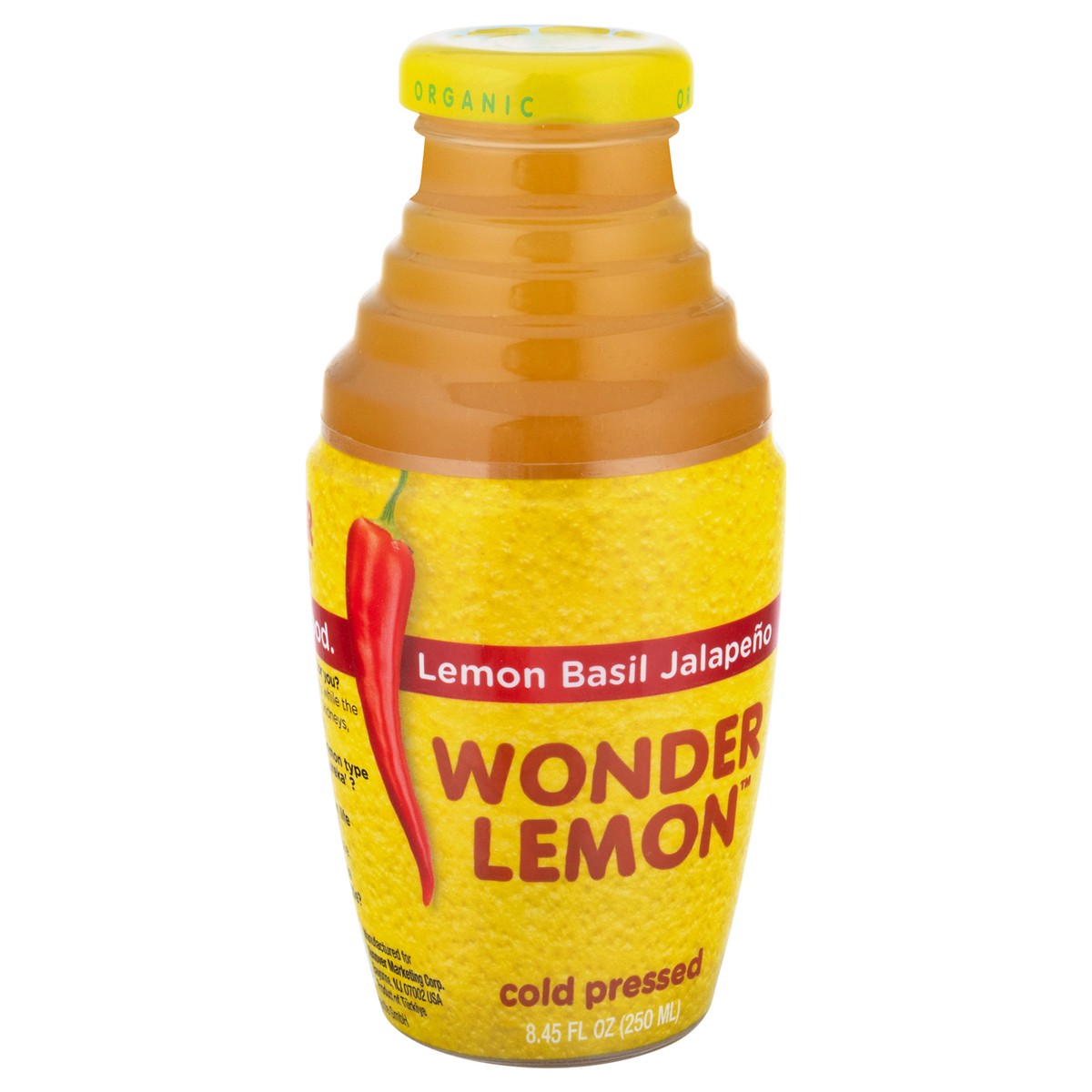 slide 2 of 4, Wonder Lemon Lemon Basil Jalapeno Juice 8.45 fl oz, 8.45 fl oz