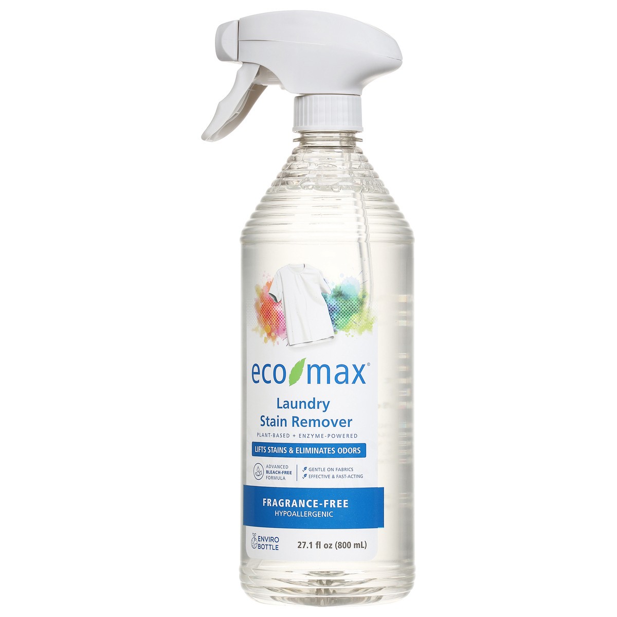 slide 4 of 4, Eco-Max Fragrance-Free Laundry Stain Remover 27.1 fl oz, 27.1 fl oz
