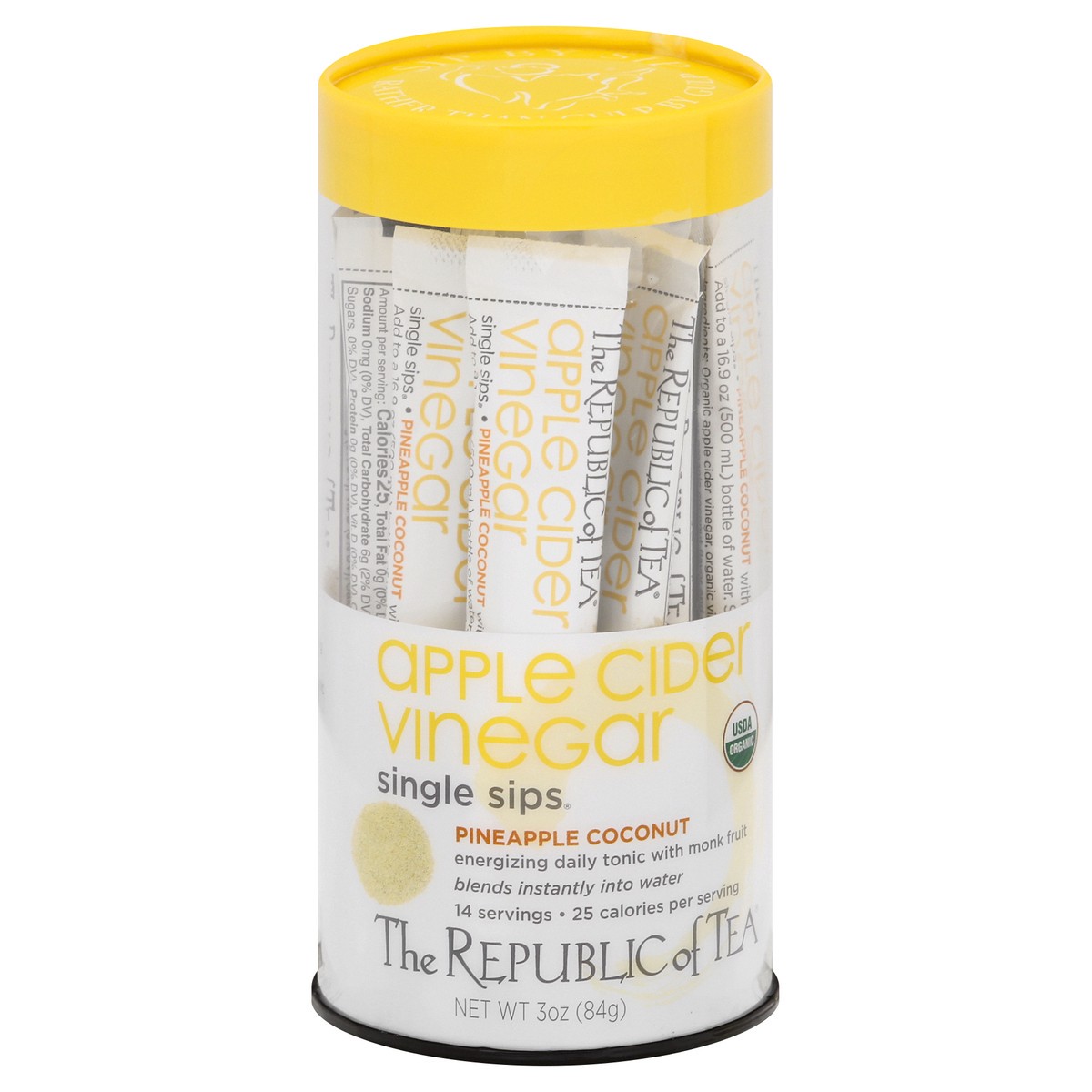 slide 11 of 13, The Republic of Tea Trot Pnapl Coconut Single Sips - 14 ct, 14 ct