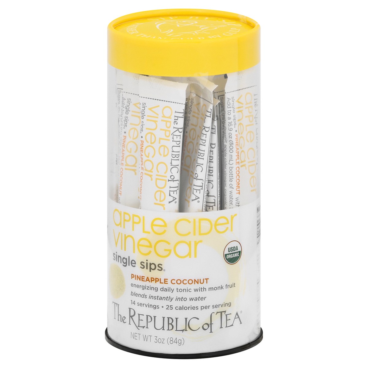 slide 4 of 13, The Republic of Tea Trot Pnapl Coconut Single Sips - 14 ct, 14 ct