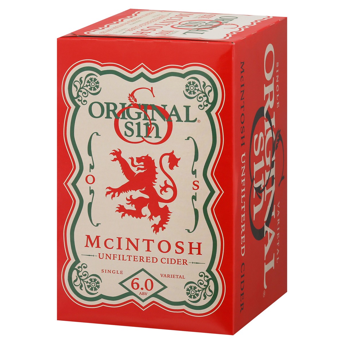slide 5 of 10, Original Sin 6 Pack Single Unfiltered Mcintosh Cider 6 ea, 6 ct