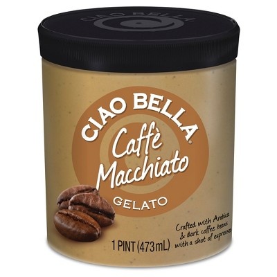 slide 1 of 1, Ciao Bella Caffé Macchiato Gelato, 16 oz