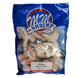 M&M Wild 16/20 ct P&D Raw Shrimp